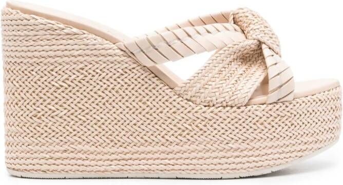 Casadei 130mm Formentera wedges Pink