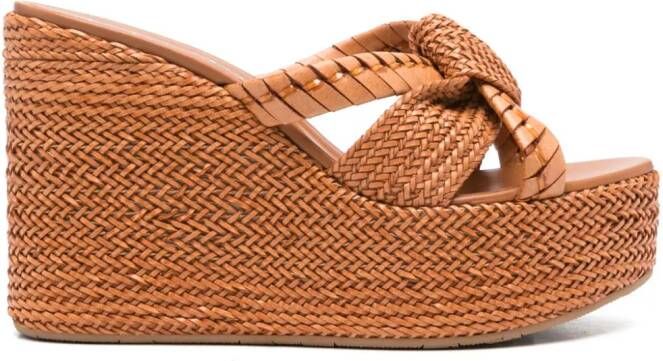 Casadei 130mm Formentera espadrilles Brown