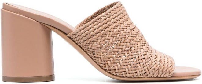 Casadei 85mm Hanoi sandals Neutrals