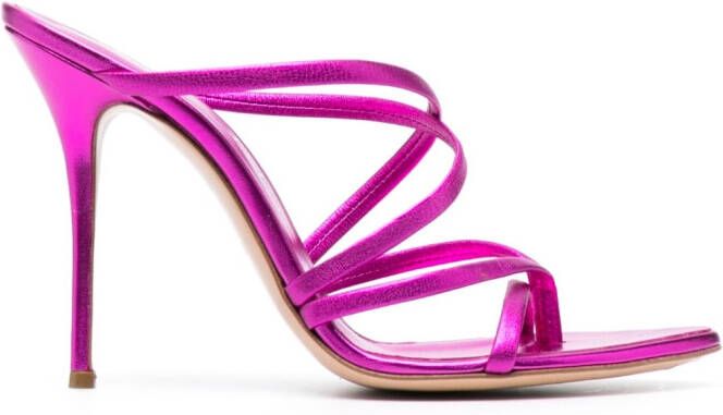 Casadei Julia Lucrezia 105mm sandals Pink