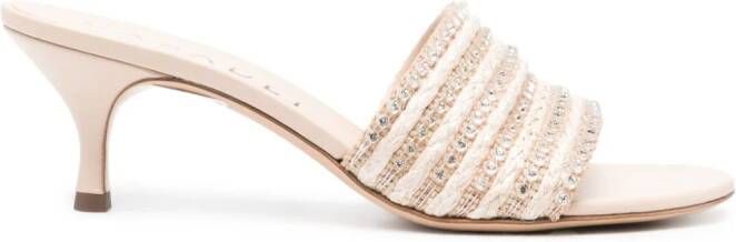 Casadei Limelight 70mm mules Pink