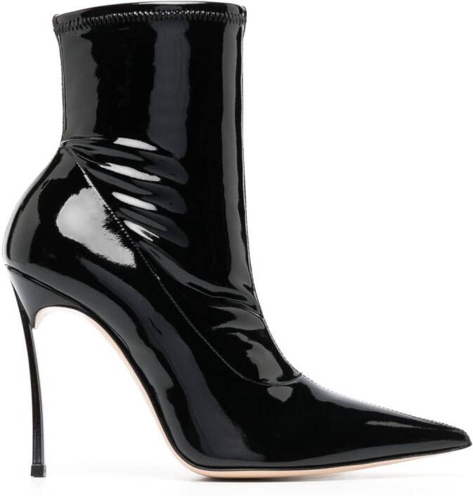 Casadei Super Blade Ultravox 100mm boots Black