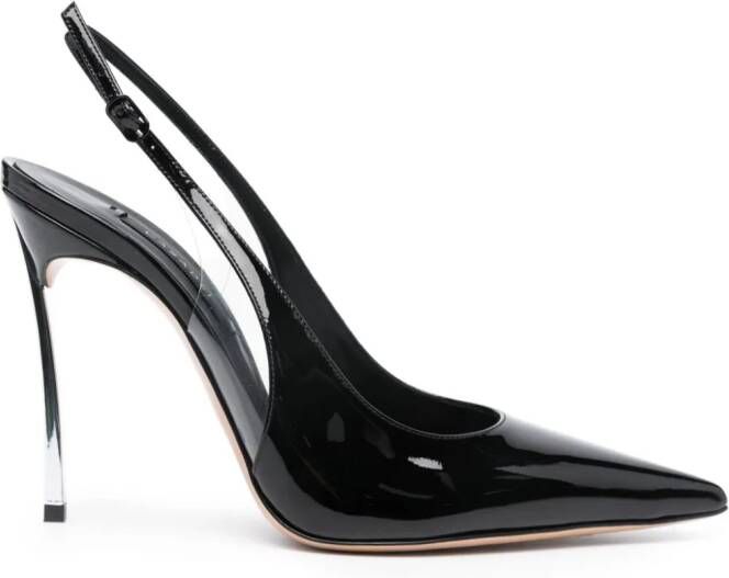 Casadei Superblade 100mm pumps Black