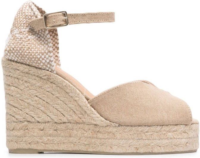Castañer Bianca 115mm espadrilles Neutrals