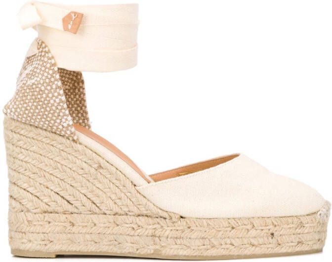 Castañer Carina wedge espadrilles White