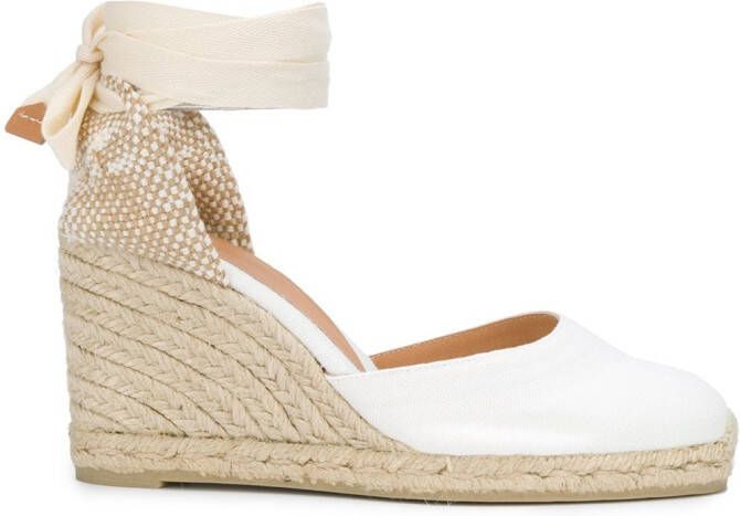 Castañer 90mm Carina espadrilles White