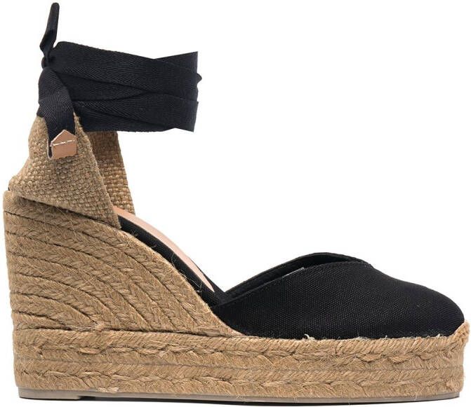 Castañer Chiara wedge espadrilles Black
