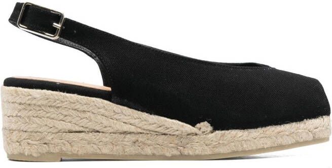 Castañer Dosalia 55mm wedge espadrilles Black
