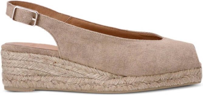 Castañer 70mm Dosalia espadrilles Neutrals