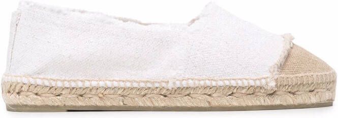 Castañer Kampala flat espadrilles White