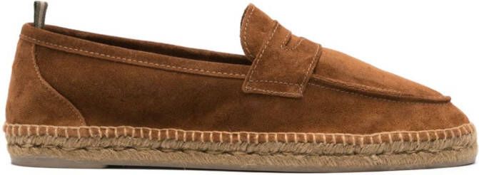 Castañer Nacho suede espadrilles Brown