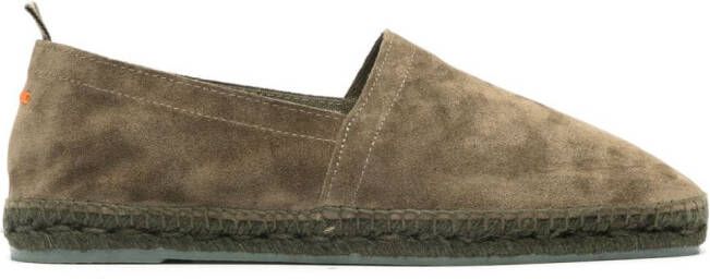 Castañer Pablo suede espadrilles Green