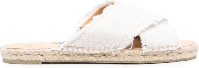 Castañer Palmera flat espadrilles White