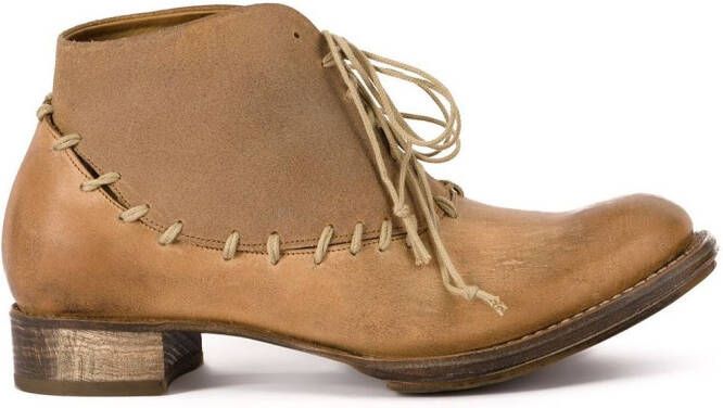 Cherevichkiotvichki lace up boots Neutrals