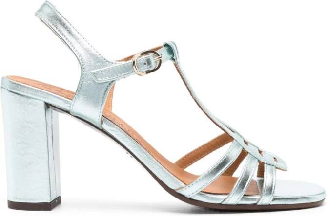 Chie Mihara Babi 90mm leather sandals Blue