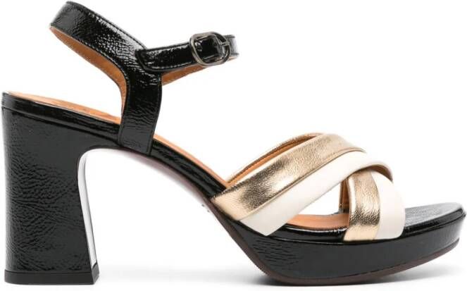 Chie Mihara Kinyol 90mm leather sandals Neutrals