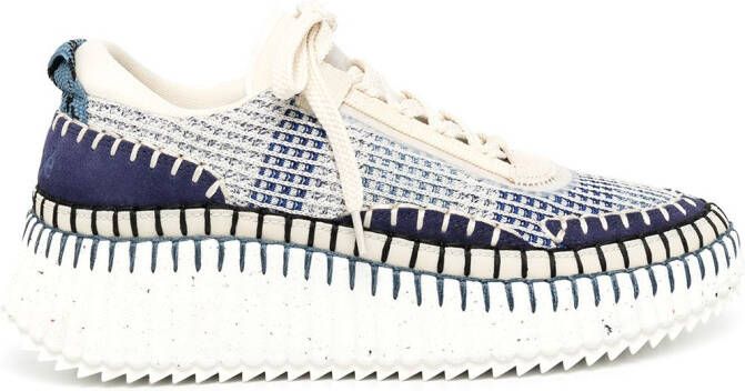 Chloé Nama mesh sneakers White