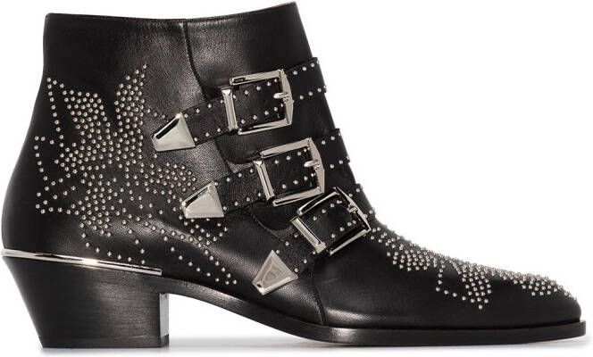 Chloé 30mm Susanna biker boots Black