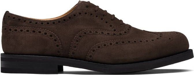 Church's Chetwynd suede Oxford brogues Brown