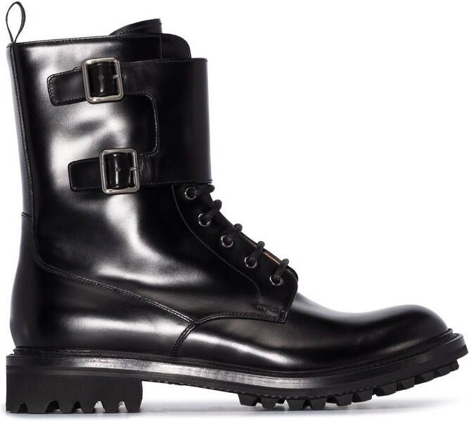 Church's Carly lace-up derby boots Black