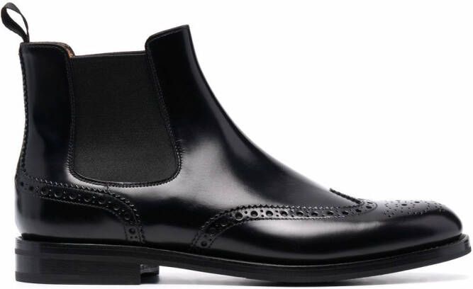 Church's Charlize brogue-detail Chelsea boots Black