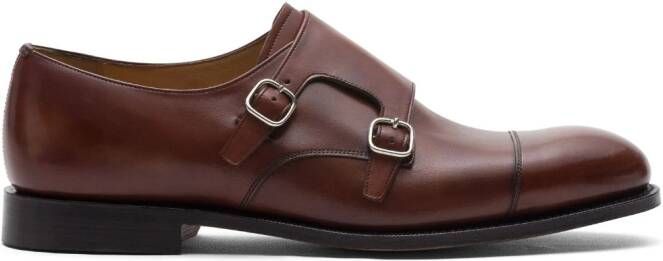 Church's Cowes leather monk shoes Brown