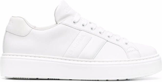 Church's debossed-logo lace-up sneakers White