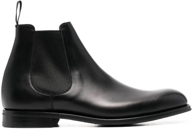 Church's leather ankle-length boots Black