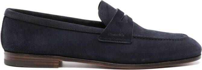 Church's Maesteg suede loafers Blue
