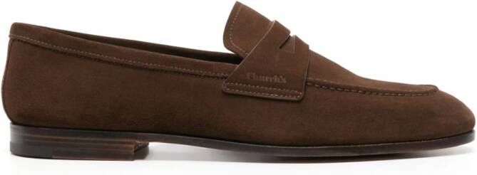 Church's Maesteg suede loafers Brown