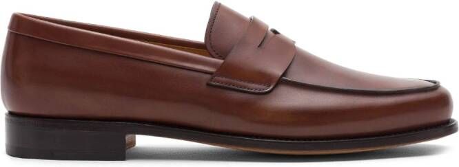 Church's Milford leather penny loafers Brown