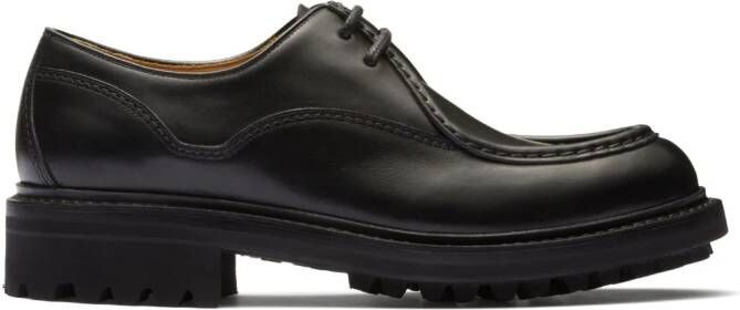 Church's Monteria lace-up leather derby shoes Black