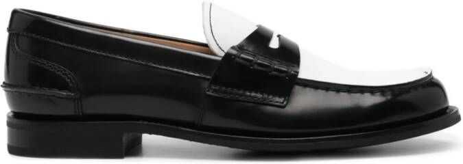 Church's Pembrey leather loafers Black