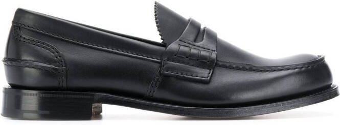 Church's Pembrey leather loafers Black