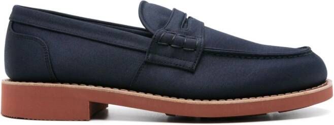 Church's Pembrey twill loafers Blue