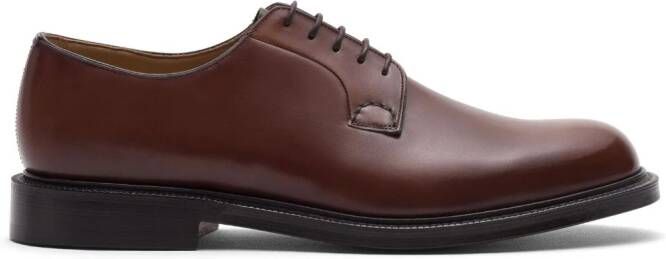 Church's Shannon leather Derby shoes Brown