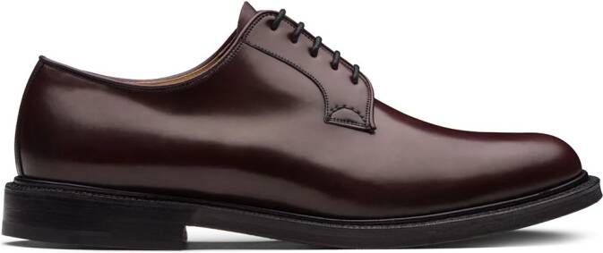 Church's Shannon leather Derby shoes Red