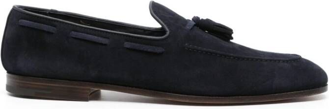 Church's tassel-detail suede loafers Blue