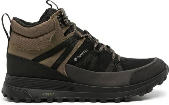 Clarks ATL Trek Rise GTX suede boots Black