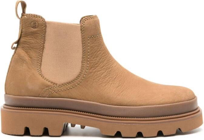 Clarks Badell Top round-toe ankle boots Brown