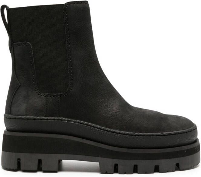 Clarks Orianna 2 Top nubuck leather boots Black