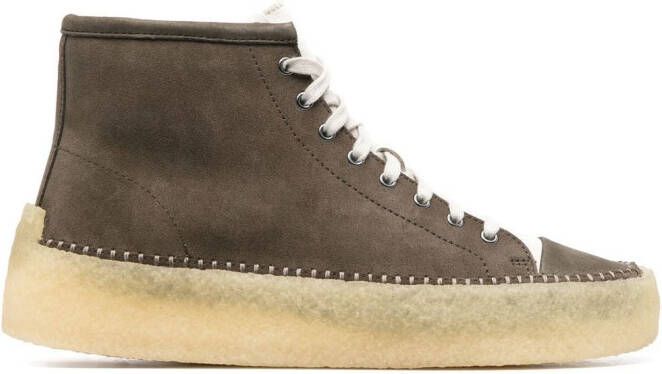 Clarks Originals Caravan lace-up ankle boots Brown