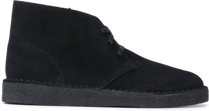Clarks Originals desert ankle boots Black