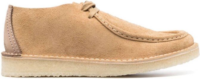 Clarks Originals Desert Nomad suede loafers Neutrals