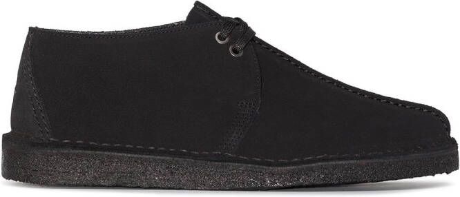 Clarks Originals Desert suede lace-up boots Black