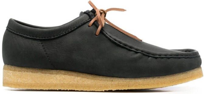Clarks Originals Wallabees lace-up ankle boots Black