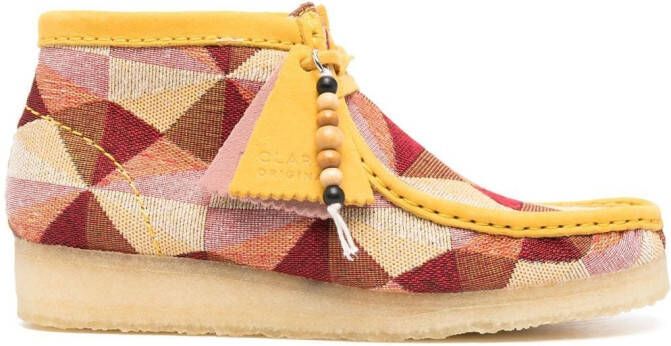Clarks Originals 35mm Wallabee boots Yellow