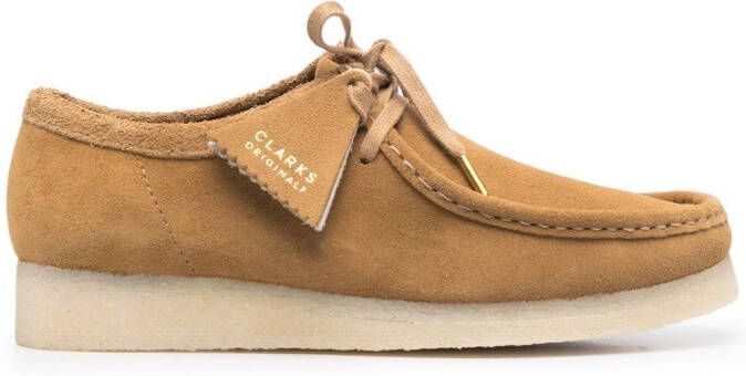 Clarks Originals lace-up boat shoes Neutrals