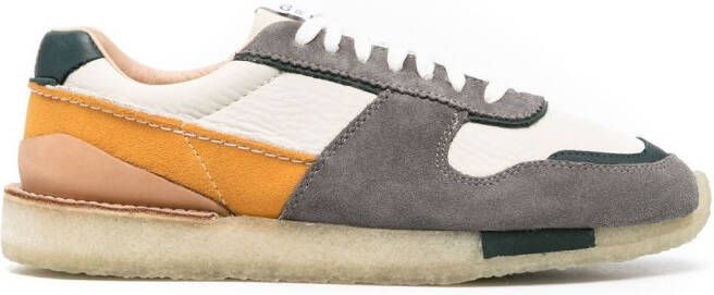 Clarks Originals panelled suede sneakers Grey
