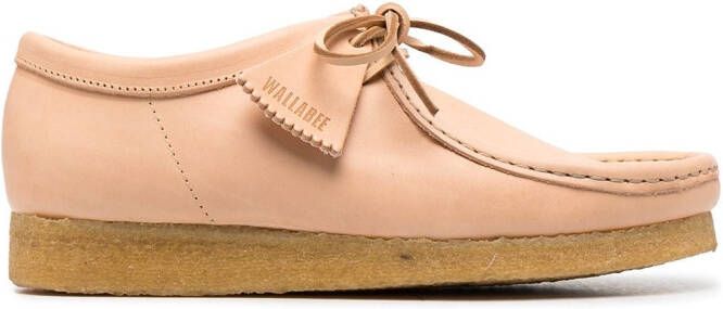 Clarks Originals Wallabee low-top lace-up boots Neutrals